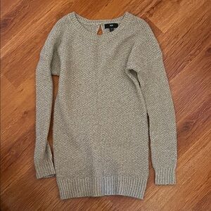 Mossimo Supply Co. Beige Crew Neck Sweater Dress